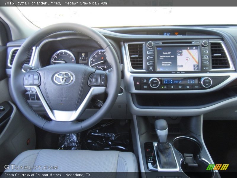 Predawn Gray Mica / Ash 2016 Toyota Highlander Limited