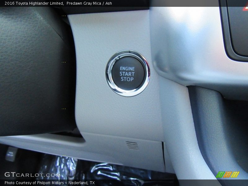 Predawn Gray Mica / Ash 2016 Toyota Highlander Limited