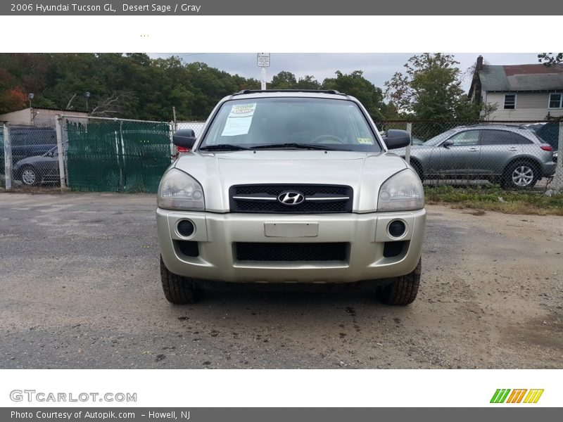Desert Sage / Gray 2006 Hyundai Tucson GL