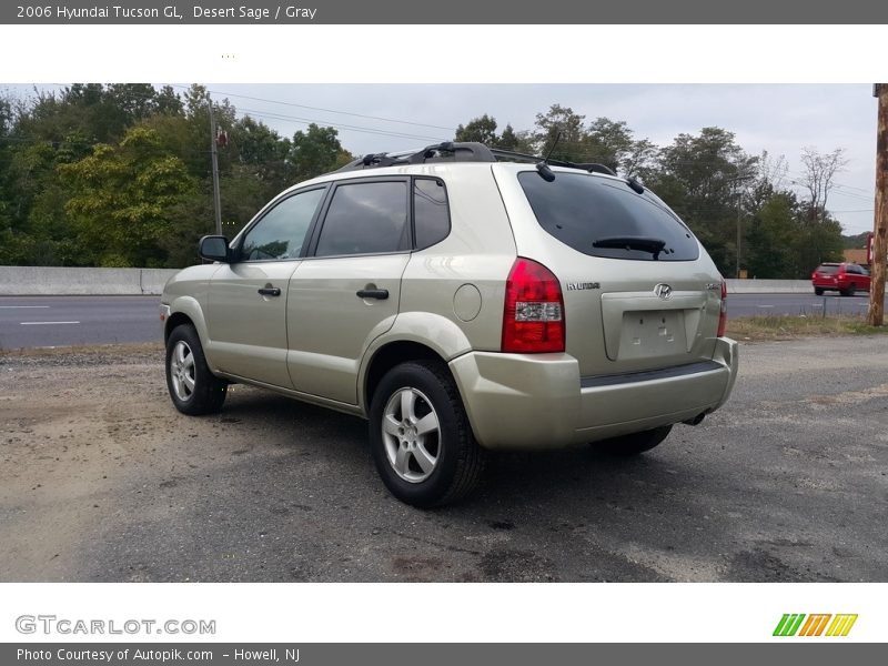 Desert Sage / Gray 2006 Hyundai Tucson GL