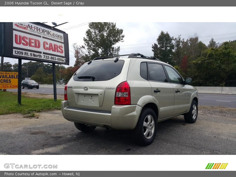 Desert Sage / Gray 2006 Hyundai Tucson GL