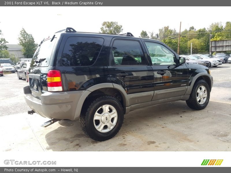 Black / Medium Graphite Grey 2001 Ford Escape XLT V6