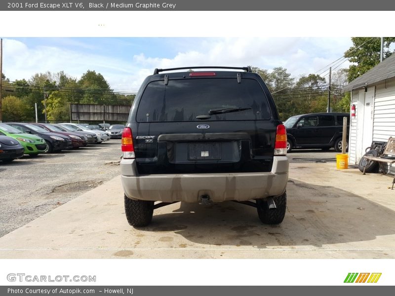 Black / Medium Graphite Grey 2001 Ford Escape XLT V6