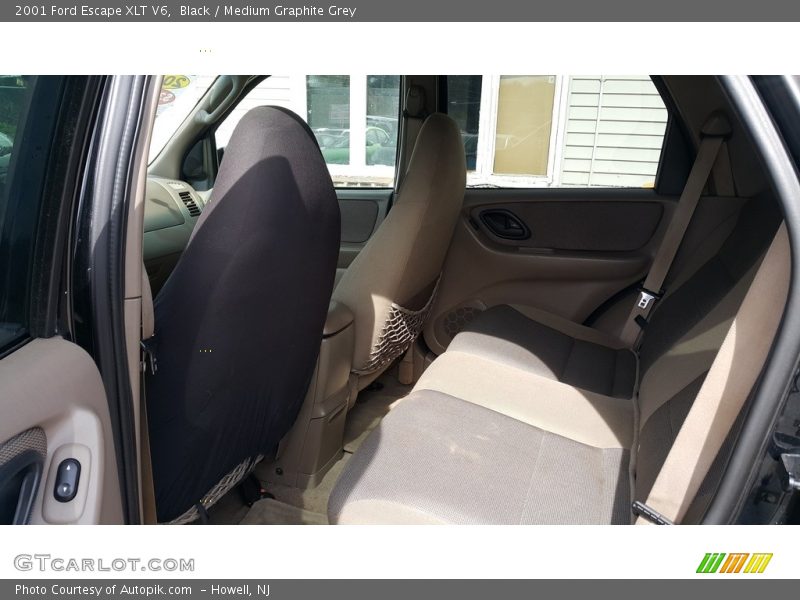 Black / Medium Graphite Grey 2001 Ford Escape XLT V6