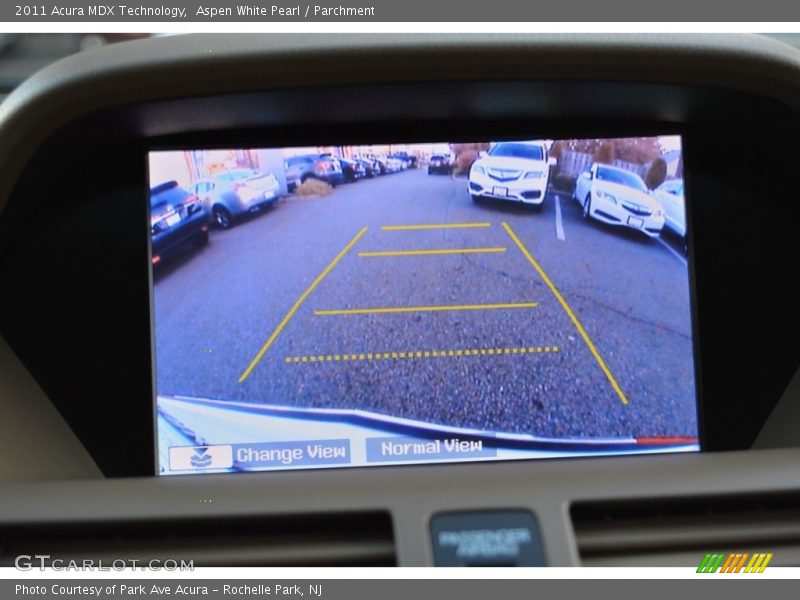 Aspen White Pearl / Parchment 2011 Acura MDX Technology