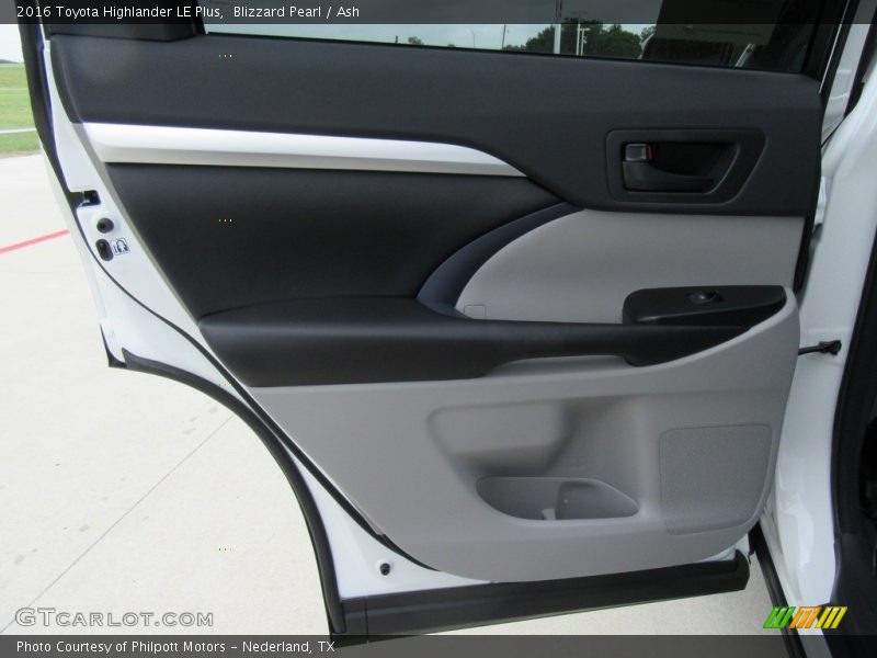 Blizzard Pearl / Ash 2016 Toyota Highlander LE Plus