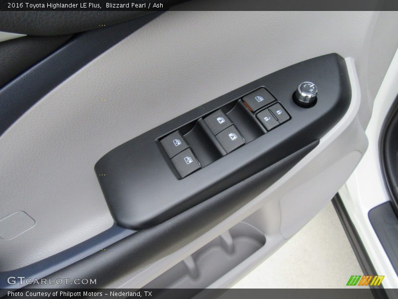Blizzard Pearl / Ash 2016 Toyota Highlander LE Plus