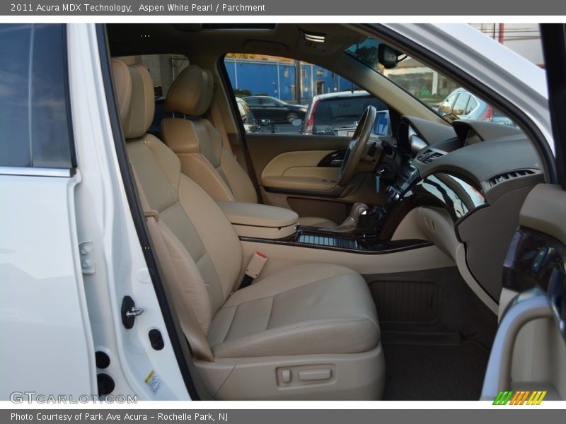 Aspen White Pearl / Parchment 2011 Acura MDX Technology