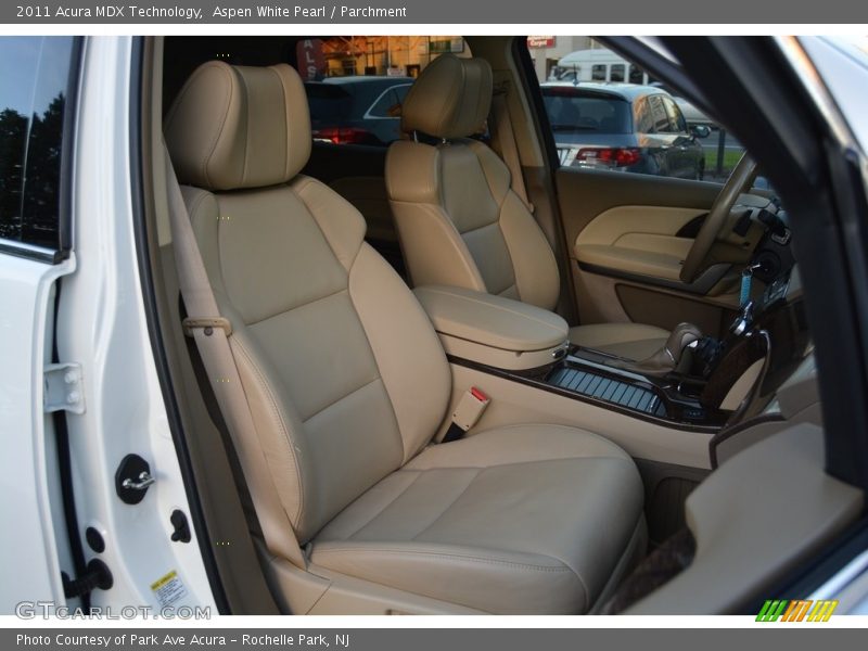 Aspen White Pearl / Parchment 2011 Acura MDX Technology