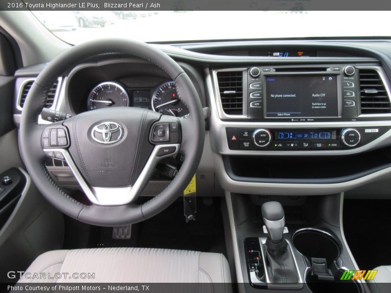 Blizzard Pearl / Ash 2016 Toyota Highlander LE Plus