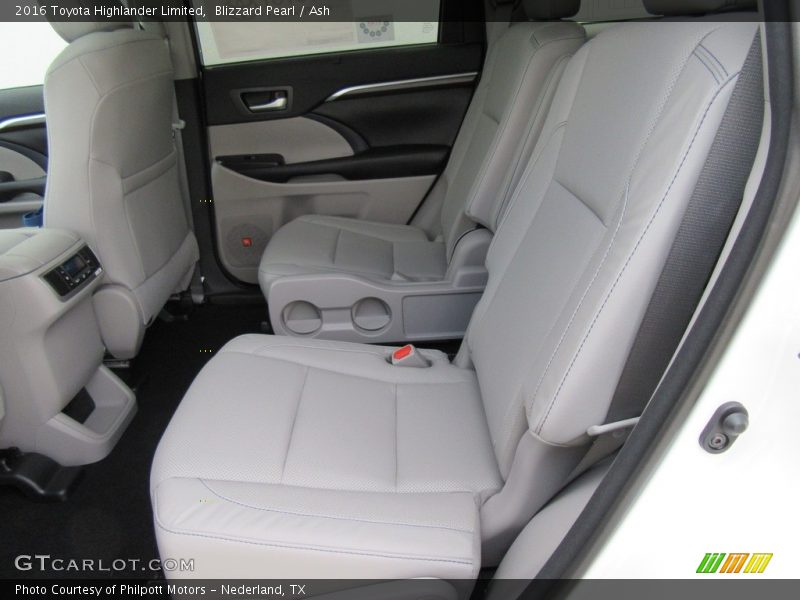 Blizzard Pearl / Ash 2016 Toyota Highlander Limited