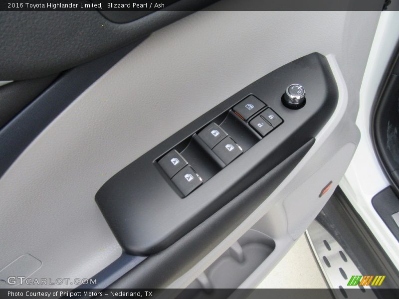 Blizzard Pearl / Ash 2016 Toyota Highlander Limited