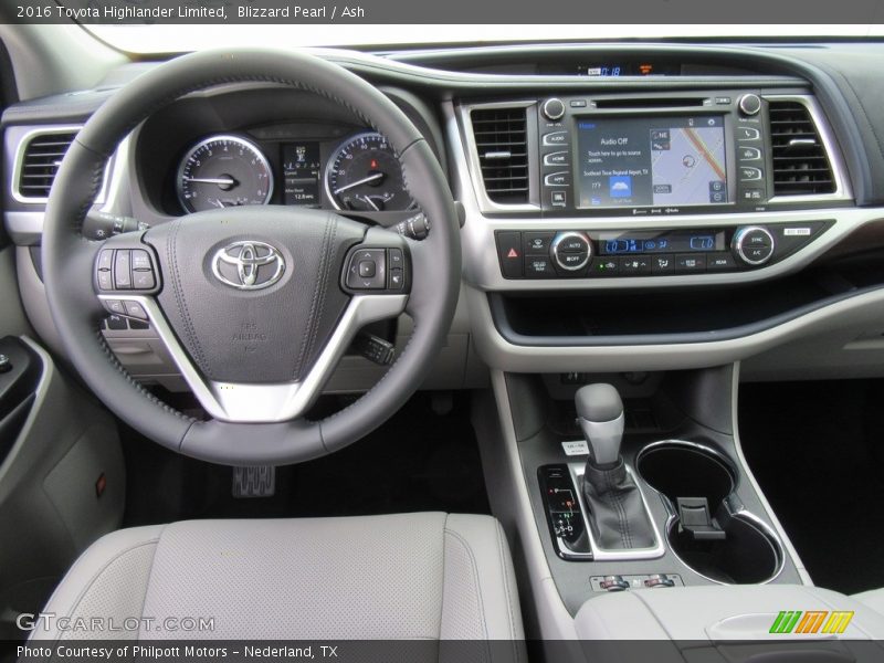 Blizzard Pearl / Ash 2016 Toyota Highlander Limited