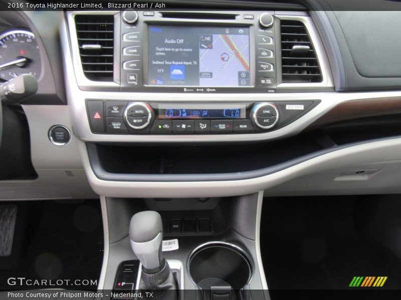 Blizzard Pearl / Ash 2016 Toyota Highlander Limited