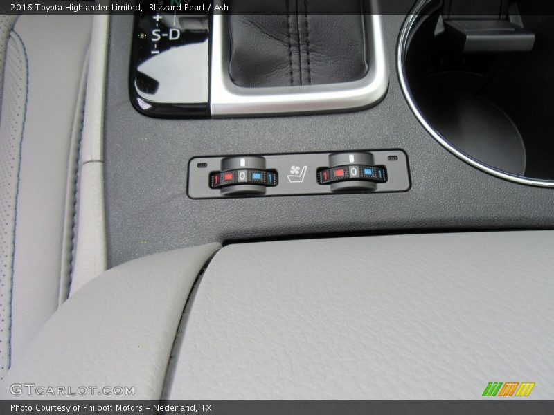Blizzard Pearl / Ash 2016 Toyota Highlander Limited