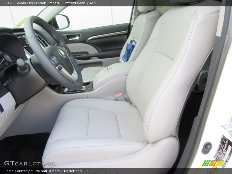 Blizzard Pearl / Ash 2016 Toyota Highlander Limited