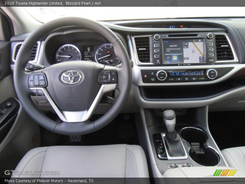 Blizzard Pearl / Ash 2016 Toyota Highlander Limited