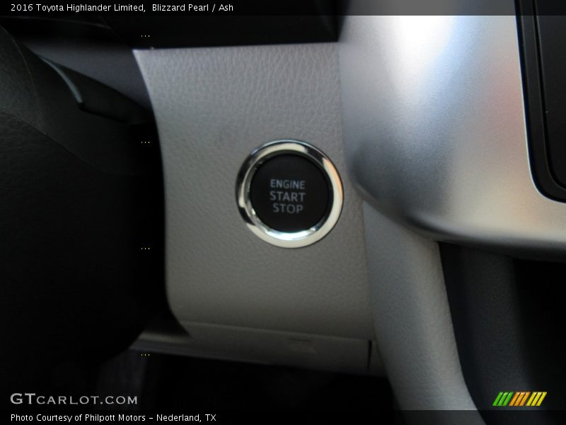 Blizzard Pearl / Ash 2016 Toyota Highlander Limited