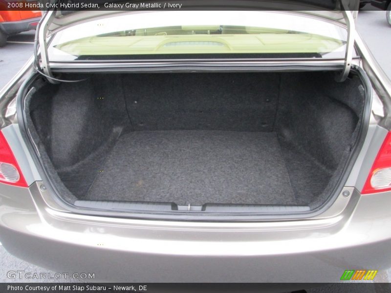 Galaxy Gray Metallic / Ivory 2008 Honda Civic Hybrid Sedan