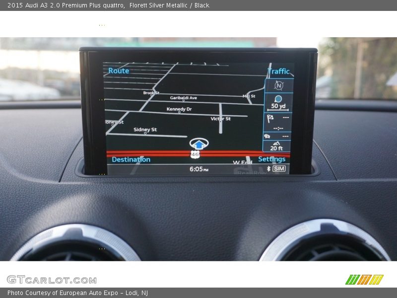 Florett Silver Metallic / Black 2015 Audi A3 2.0 Premium Plus quattro