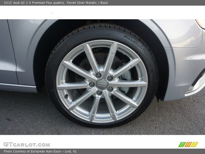 Florett Silver Metallic / Black 2015 Audi A3 2.0 Premium Plus quattro