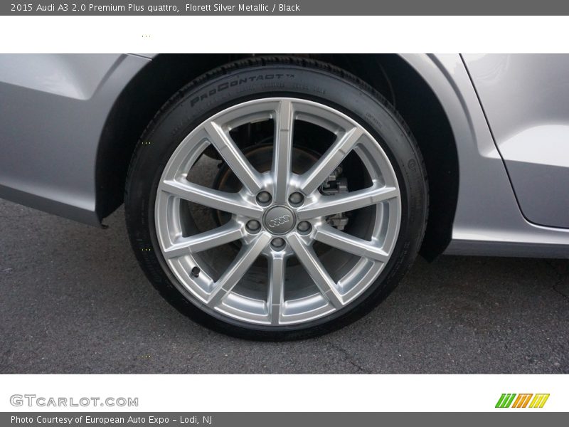 Florett Silver Metallic / Black 2015 Audi A3 2.0 Premium Plus quattro