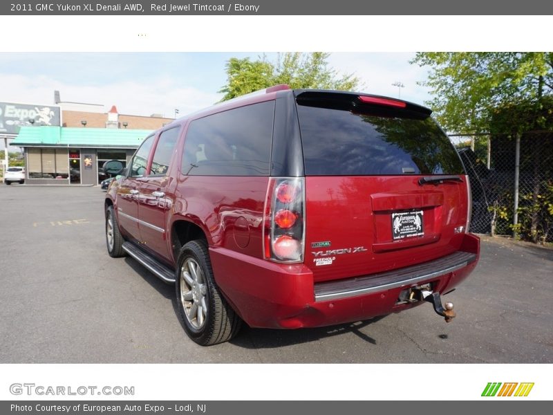 Red Jewel Tintcoat / Ebony 2011 GMC Yukon XL Denali AWD