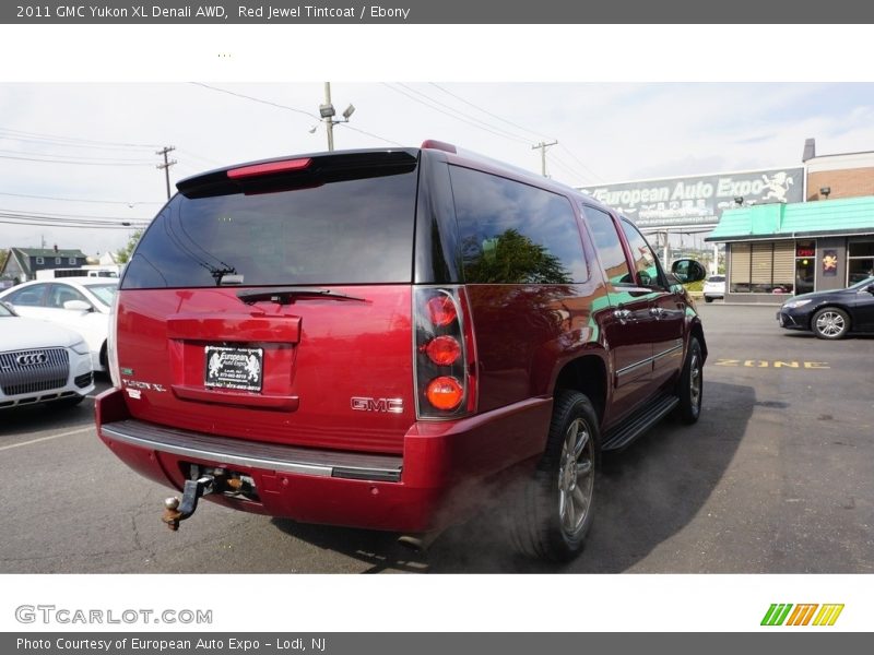 Red Jewel Tintcoat / Ebony 2011 GMC Yukon XL Denali AWD