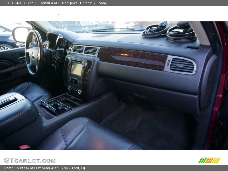 Red Jewel Tintcoat / Ebony 2011 GMC Yukon XL Denali AWD
