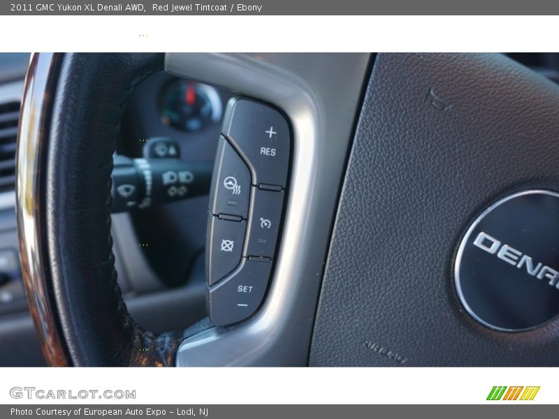 Red Jewel Tintcoat / Ebony 2011 GMC Yukon XL Denali AWD