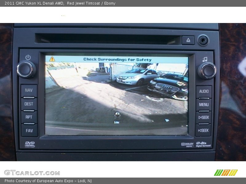 Red Jewel Tintcoat / Ebony 2011 GMC Yukon XL Denali AWD