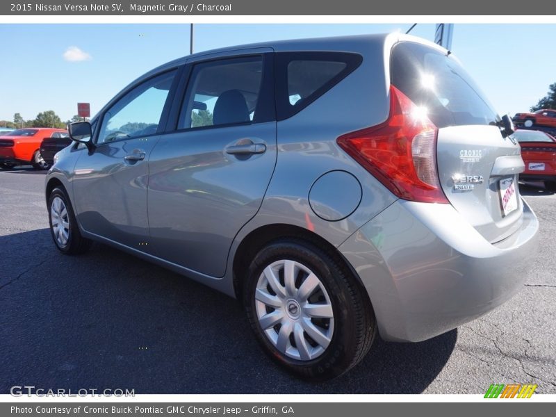 Magnetic Gray / Charcoal 2015 Nissan Versa Note SV