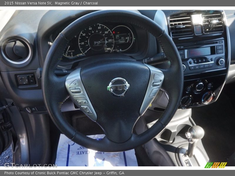 Magnetic Gray / Charcoal 2015 Nissan Versa Note SV