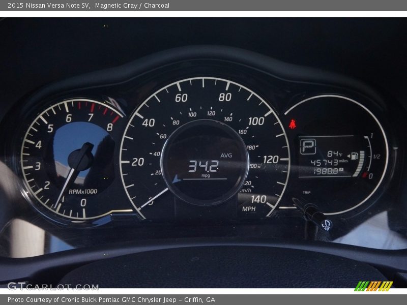 Magnetic Gray / Charcoal 2015 Nissan Versa Note SV