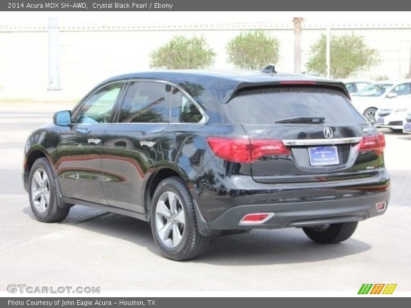 Crystal Black Pearl / Ebony 2014 Acura MDX SH-AWD