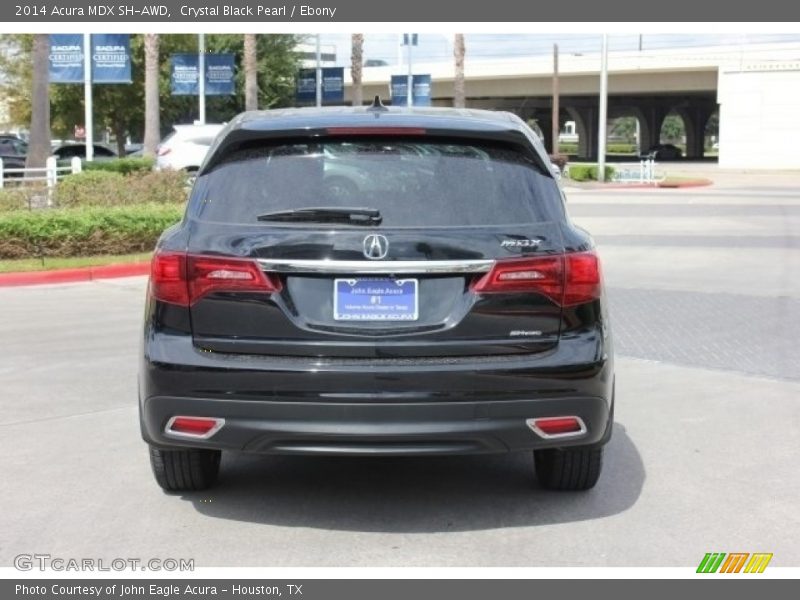 Crystal Black Pearl / Ebony 2014 Acura MDX SH-AWD