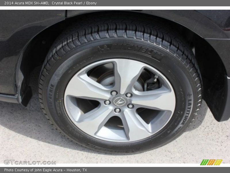 Crystal Black Pearl / Ebony 2014 Acura MDX SH-AWD