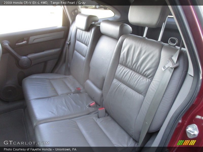 Tango Red Pearl / Gray 2009 Honda CR-V EX-L 4WD