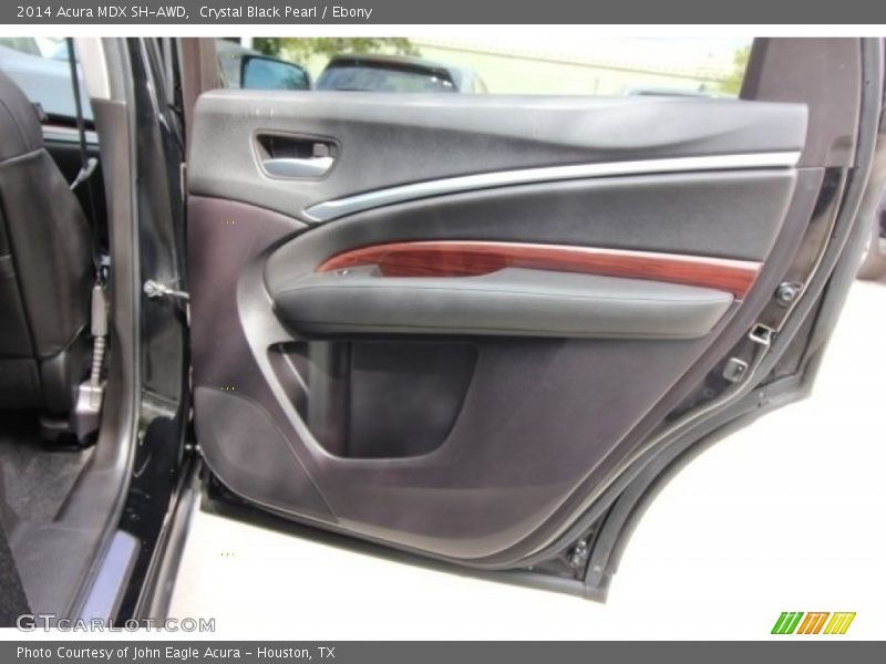Crystal Black Pearl / Ebony 2014 Acura MDX SH-AWD