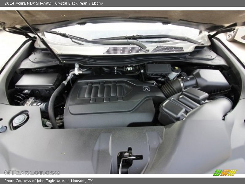 Crystal Black Pearl / Ebony 2014 Acura MDX SH-AWD