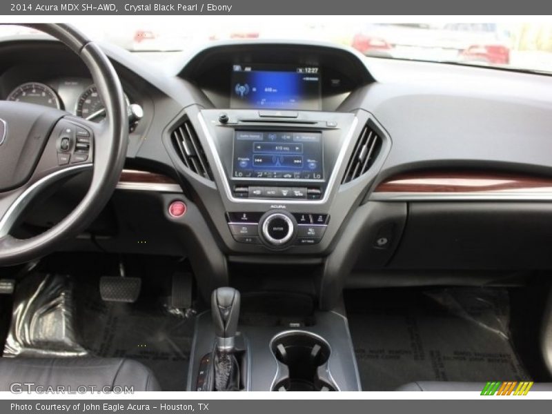 Crystal Black Pearl / Ebony 2014 Acura MDX SH-AWD