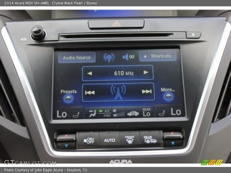 Crystal Black Pearl / Ebony 2014 Acura MDX SH-AWD