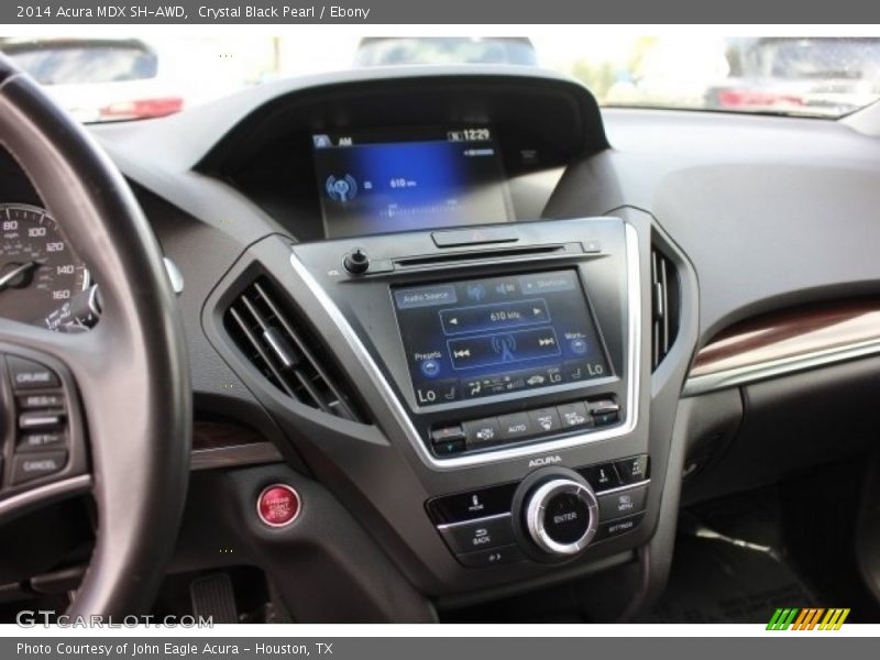 Crystal Black Pearl / Ebony 2014 Acura MDX SH-AWD