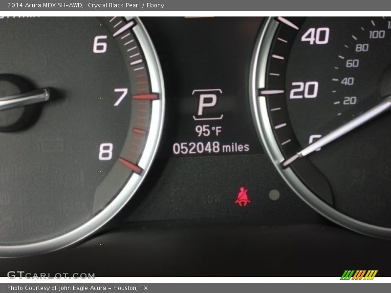 Crystal Black Pearl / Ebony 2014 Acura MDX SH-AWD