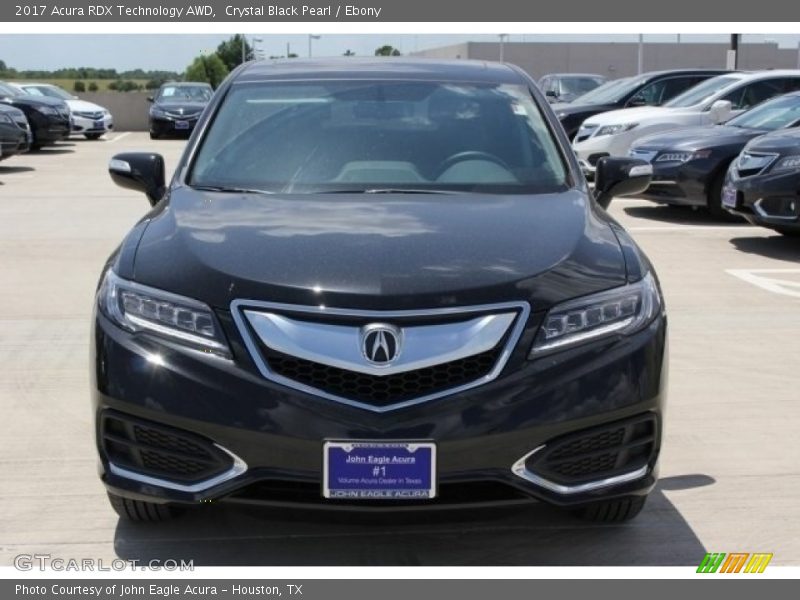 Crystal Black Pearl / Ebony 2017 Acura RDX Technology AWD