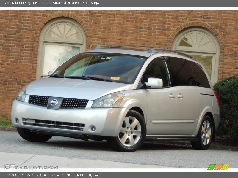 Silver Mist Metallic / Rouge 2004 Nissan Quest 3.5 SE