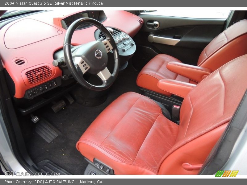 Silver Mist Metallic / Rouge 2004 Nissan Quest 3.5 SE