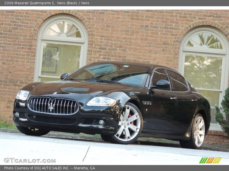Nero (Black) / Nero 2009 Maserati Quattroporte S