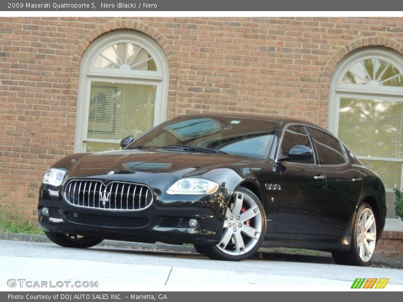 Nero (Black) / Nero 2009 Maserati Quattroporte S