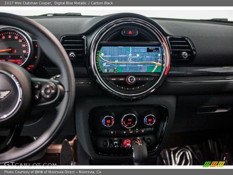 Navigation of 2017 Clubman Cooper